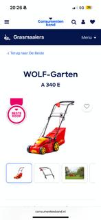 elektrische grasmaaier - 1x gebruikt, te groot voor grasveld, Tuin en Terras, Grasmaaiers, Ophalen, Elektrische grasmaaier, Zo goed als nieuw