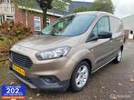 Ford Transit Courier 1.0 Benzine, Marge, navi, clima, pdc, Auto's, Bestelauto's, Stof, Gebruikt, Bruin, Origineel Nederlands
