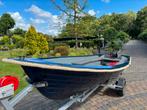 Sloep met motor en trailer (vaarklaar), Watersport en Boten, Sloepen, Ophalen, Tot 10 pk, 3 tot 6 meter, Buitenboordmotor
