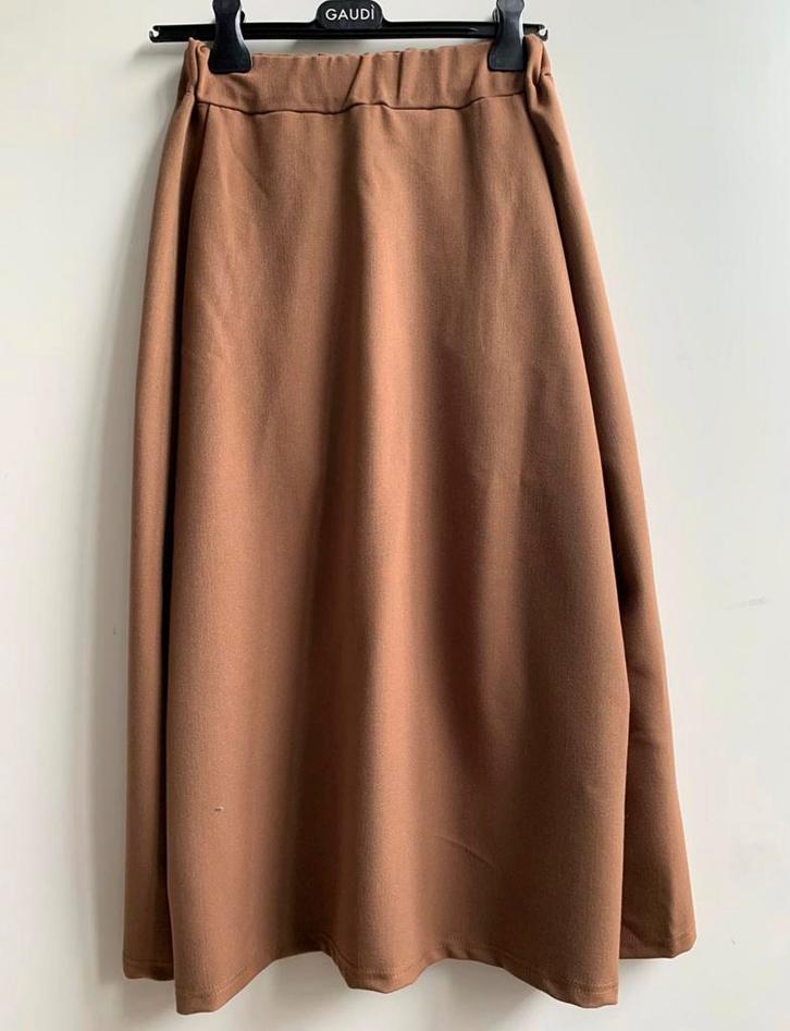 SUSY MIX midirok camel mt M/L, Kleding | Dames, Rokken, Nieuw, Maat 38/40 (M), Bruin, Boven de knie, Verzenden