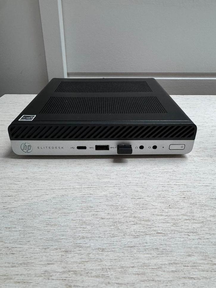 HP Elitedesk G4 800 DM | 32gb | intel 8700T | thunderbolt 3, Computers en Software, Desktop Pc's, Zo goed als nieuw, 3 tot 4 Ghz