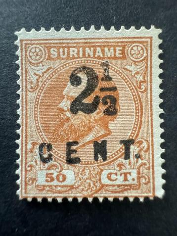 Suriname Hulpuitgifte 21B - B tanding 14, gr. g.