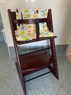 Stokke Tripp Trapp kinderstoel + beugel-leertje en kussenset, Ophalen, Nieuw, Meegroeistoel, Stoelverkleiner