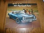 1977 Plymouth Fury Brochure USA, Gelezen, Verzenden