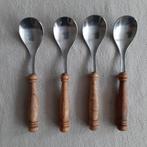 *** 4 vintage lepetjes ***, Huis en Inrichting, Keuken | Bestek, Ophalen of Verzenden, Nieuw, Rvs of Chroom, Los bestek