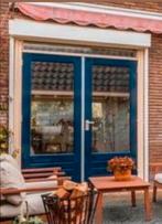 Hardhouten kozijn hardhouten tuindeuren dubbel glas, Doe-het-zelf en Verbouw, Kozijnen en Schuifpuien, Ophalen of Verzenden, Zo goed als nieuw