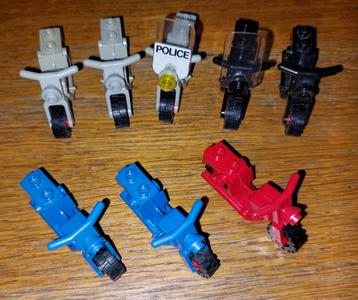 Lego motoren oud model 8stuks (2 met windscherm) beschikbaar voor biedingen