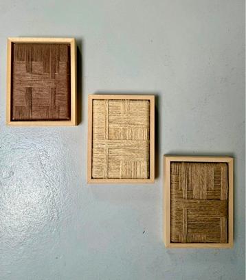 Handgemaakte jute Kunstwerkjes beschikbaar voor biedingen