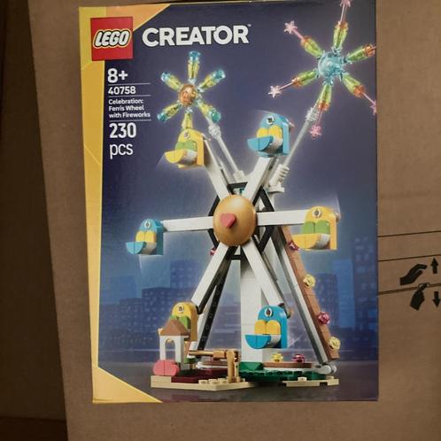 LEGO 40758 Vieringenserie: Reuzenrad met Vuurwerk - SEALED, Kinderen en Baby's, Speelgoed | Duplo en Lego, Nieuw, Lego, Complete set