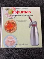 Espumas maken - Creatief Culinair, Boeken, Voorgerechten en Soepen, Ophalen of Verzenden, Zo goed als nieuw, Europa