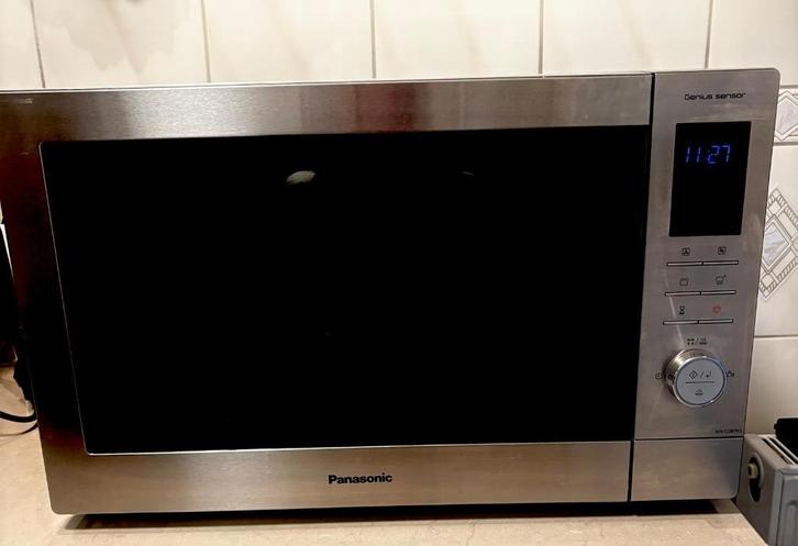 Panasonic Combi-Magnetron, Witgoed en Apparatuur, Ovens, Zo goed als nieuw, Vrijstaand, Oven, Minder dan 45 cm, 45 tot 60 cm, Hete lucht