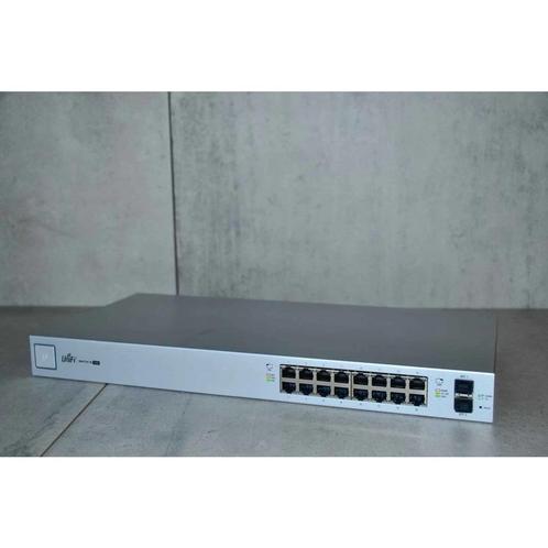 Ubiquiti UniFi Switch US-16-150W Managed PoE+ Switch, Computers en Software, Netwerk switches, Zo goed als nieuw, Ophalen of Verzenden