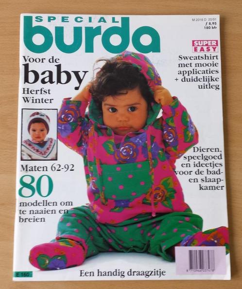 Burda voor de Baby - Herfst / Winter 1991 - naaien + breien, Hobby en Vrije tijd, Kledingpatronen, Gebruikt, Overige typen, Kind