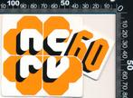 Sticker: NCRV - 60 Jaar, Verzamelen, Stickers, Film, Tv of Omroep, Ophalen of Verzenden