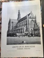 Poster Bavo Kerk Haarlem, Verzamelen, Ophalen of Verzenden, Zo goed als nieuw, A1 t/m A3, Overige onderwerpen