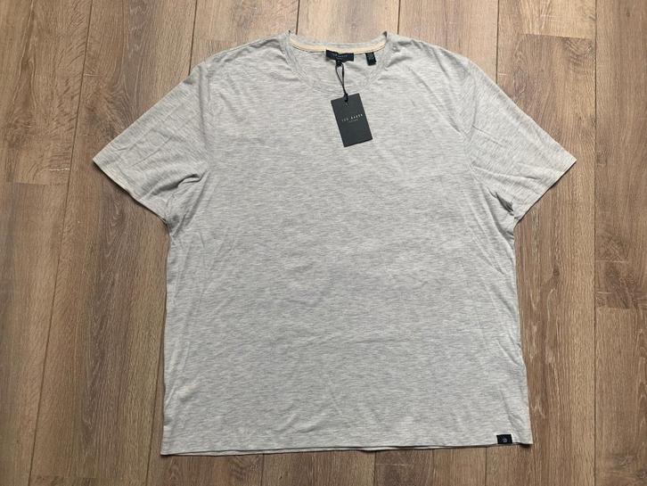 Ted Baker T-shirt NIEUW lt. grijs 7= XXXL/56, Kleding | Heren, T-shirts, Nieuw, Overige maten, Grijs, Ophalen of Verzenden
