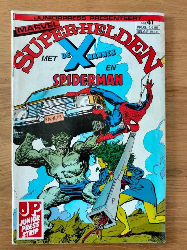 Superhelden #41 (NL), Boeken, Strips | Comics, Zo goed als nieuw, Eén comic, Europa, Ophalen of Verzenden