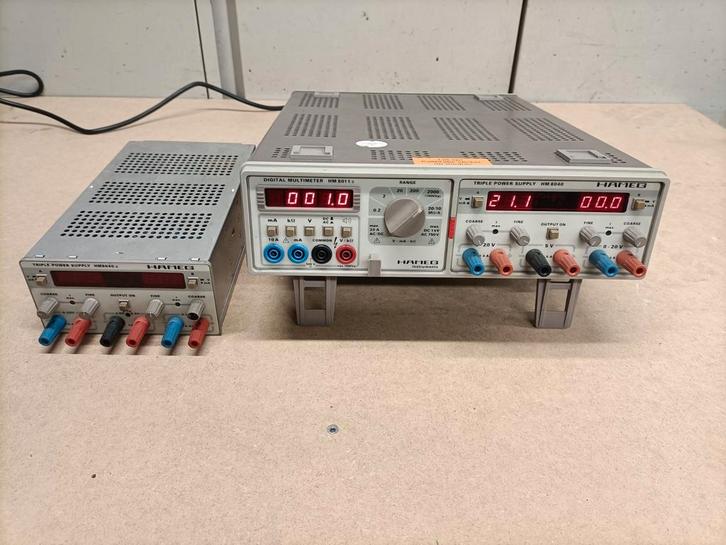 Hameg labvoeding en multimeter, Doe-het-zelf en Verbouw, Meetapparatuur, Zo goed als nieuw, Multimeter, Ophalen of Verzenden
