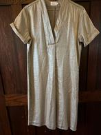 Sey Studio metalic groene jurk mt M., Kleding | Dames, Rokken, Ophalen of Verzenden, Zo goed als nieuw, Maat 38/40 (M), Groen