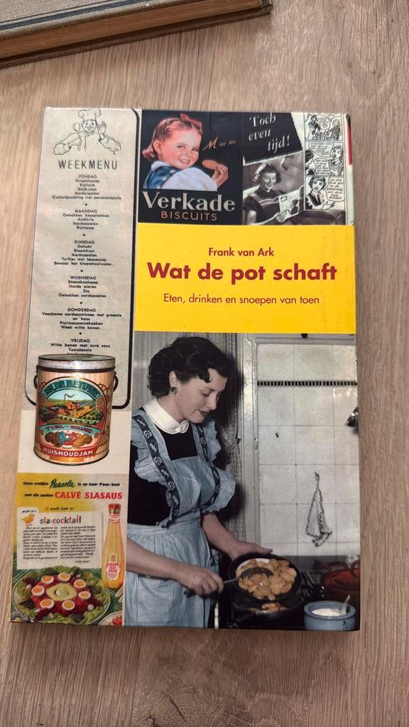 Frank van Ark - Wat de pot schaft, Boeken, Overige Boeken, Zo goed als nieuw, Ophalen of Verzenden
