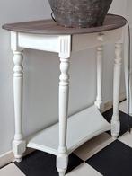 Halfrond tafelkastje, Huis en Inrichting, Tafels | Bijzettafels, Ophalen, Minder dan 55 cm, Gebruikt, 60 cm of meer