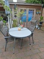 Inklapbare campingtafel met verstelbare poten, Caravans en Kamperen, Ophalen, Zo goed als nieuw, Campingtafel