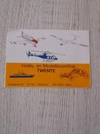 sticker Hobby en Modelbouwshop TWENTE, Verzamelen, Stickers, Ophalen of Verzenden, Zo goed als nieuw, Winkel of Supermarkt