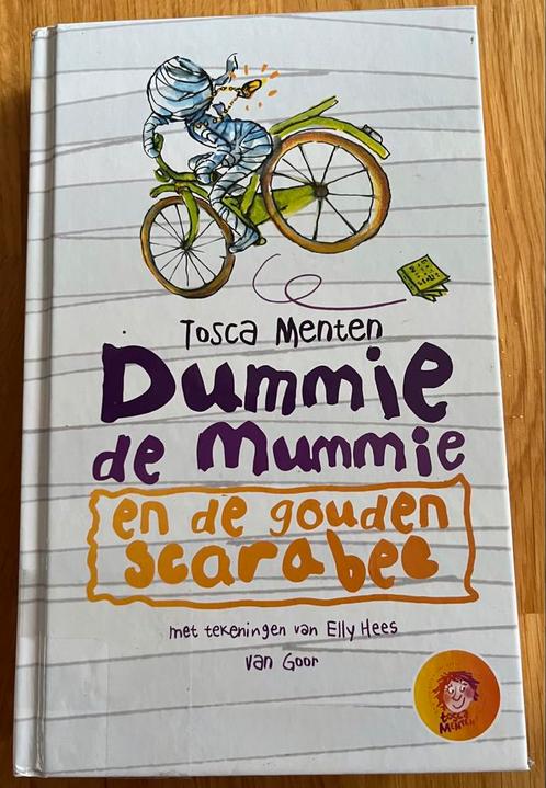Dummie de mummie en de gouden scarabee tosca menten, Boeken, Kinderboeken | Jeugd | 10 tot 12 jaar, Zo goed als nieuw, Ophalen of Verzenden