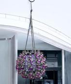 Een hangende glazen kandelaar, Overige materialen, Gebruikt, Overige kleuren, Ophalen of Verzenden