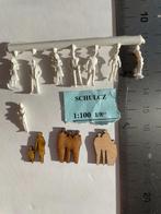 modelbouw- schaalfiguren, 1:100, 8x wit kunststof, 3x mdf, Ophalen of Verzenden, Zo goed als nieuw, 1:50 of kleiner, Figuur of Figuren