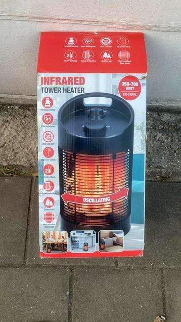 Infrarood terrasverwarmer 700w zgan beschikbaar voor biedingen