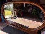 Vintage brocante grote spiegel, Antiek en Kunst, Ophalen, Rechthoekig, 150 tot 200 cm, 100 tot 150 cm