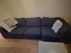 Blauwgrijze Linteloo 4-zits bank, Ophalen, 250 tot 300 cm, Gebruikt, 100 tot 125 cm