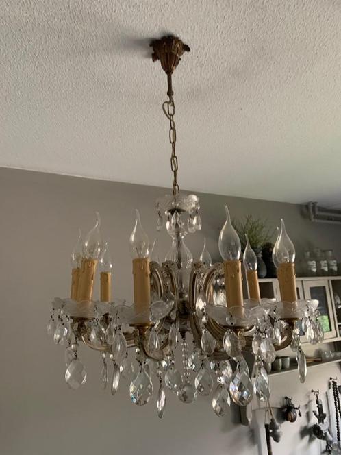 Kroonluchter Maria Theresa, Huis en Inrichting, Lampen | Kroonluchters, Zo goed als nieuw, Glas, Ophalen