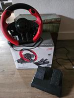 Speedlink TRAILBLAZER Racestuur + Pedalen - PS3, PS4, Xbox,, Spelcomputers en Games, Ophalen of Verzenden, Zo goed als nieuw