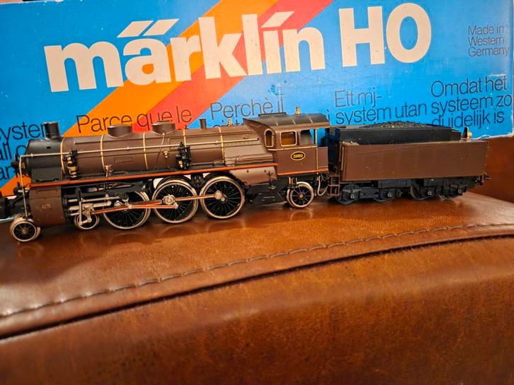 Marklin H0 stoom locomotief met tender 3111, Hobby en Vrije tijd, Modeltreinen | H0, Zo goed als nieuw, Locomotief, Wisselstroom