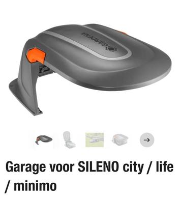 Gardena Garage voor SILENO - Nieuw in doos! beschikbaar voor biedingen