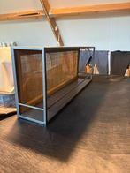 Wandrek intratuin met webbing achtergrond, Ophalen, Gebruikt