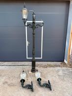 Paardenlamp buitenlantaarn met paardenhoofd, Ophalen, Gebruikt, Netvoeding