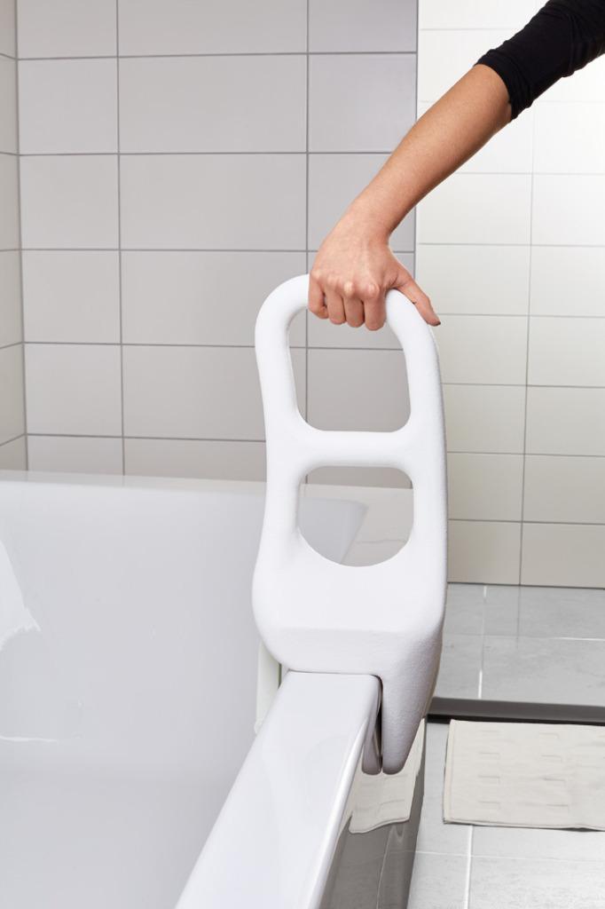 Veilig in/uit bad - Vitility badrandgreep, Huis en Inrichting, Badkamer | Badkamermeubels, Gebruikt, Overige typen, Minder dan 100 cm