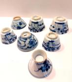 Lot ( 7 ) Chinese/Japanse sake kommetjes, Ophalen of Verzenden