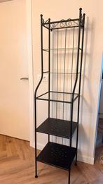 Ikea Metalen Stellingkast met Glas, Ophalen, Zo goed als nieuw