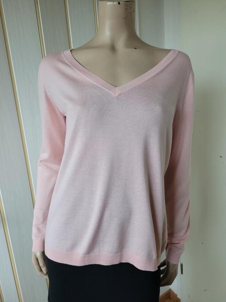 Madeleine langemouw top maat L, Kleding | Dames, Tops, Zo goed als nieuw, Maat 38/40 (M), Roze, Zonder mouw, Ophalen of Verzenden