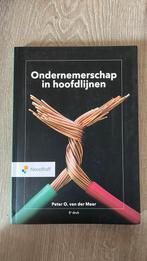 Peter O. van der Meer - Ondernemerschap in hoofdlijnen, Ophalen of Verzenden, Zo goed als nieuw, Peter O. van der Meer
