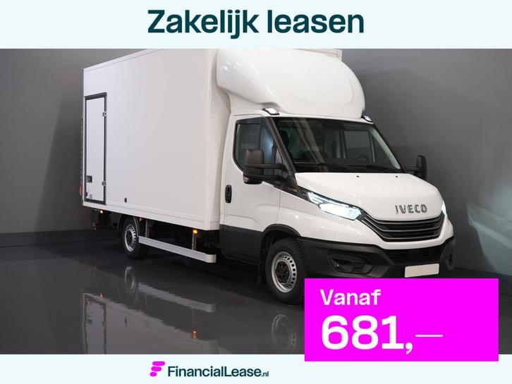 Iveco Daily 35S18HV 3.0 Aut. ZF BPM VRIJ! Bakwagen Laadklep/, Auto's, Bestelauto's, Bedrijf, Lease, Financial lease, 4x4, ABS