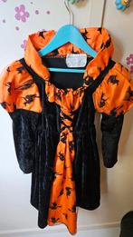 Halloween Jurk - Heksen Fluweel maat 104, Kinderen en Baby's, Carnavalskleding en Verkleedspullen, Ophalen of Verzenden, Zo goed als nieuw