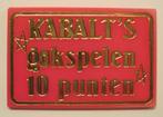 KERMIS ATTRACTIE TOKEN, Postzegels en Munten, Ophalen of Verzenden, Overige materialen