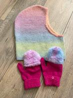 Meisje Regenboog eenhoorn winterset muts /handschoen 6-10 jr, Ophalen of Verzenden, Nieuw, Meisje, Muts