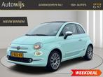 Fiat 500 C 1.2 Lounge|Facelift|LED|Navi|Airco|Cabrio, Auto's, Voorwielaandrijving, Stof, Gebruikt, 4 cilinders