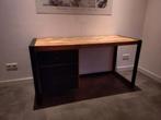 Bureau van mangohout, Huis en Inrichting, Bureaus, Ophalen, Zo goed als nieuw